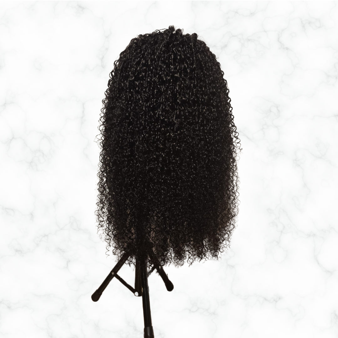 Perruque sans colle - Kinky Curly – Cheveux 100% Naturels